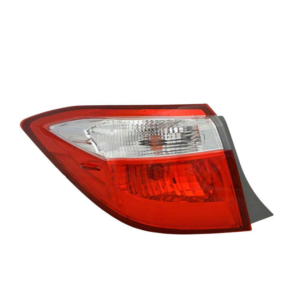 Rear Left Driver Side Outer Tail Light Assembly 2014-2016 Toyota Corolla