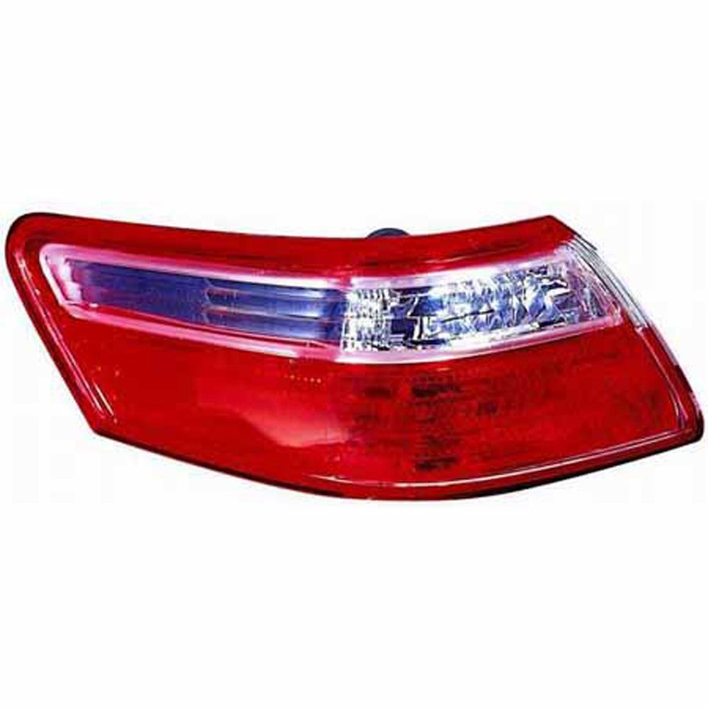 Rear Left Driver Side Outer Tail Light Lens And Housing 2007-2009 Toyota Camry