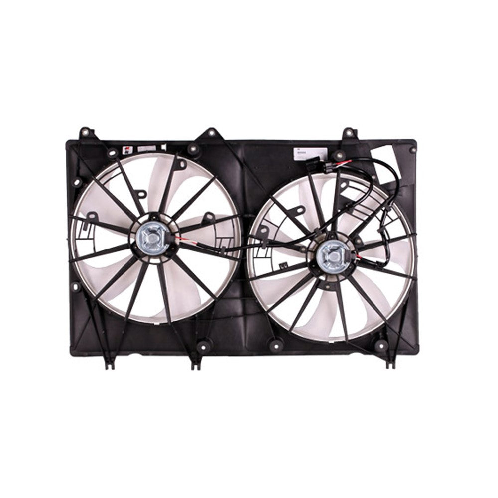 Dual Fan Assembly Without Tow Package With Air Conditioning Automatic Or Manual Transmission 3.5l V6 Engine 2008-2010 Toyota Highlander