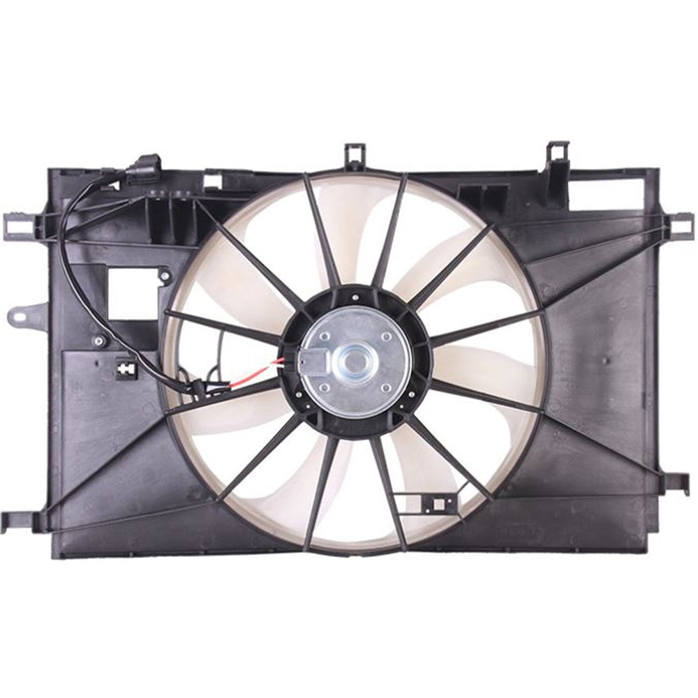 Radiator And Condenser Fan Assembly With One Big Fan 2018-2022 Toyota C-Hr, Corolla