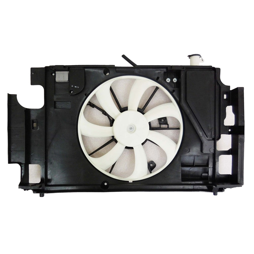 Radiator And Condenser Fan Assembly With One Big Fan 2015-2019 Toyota Prius C