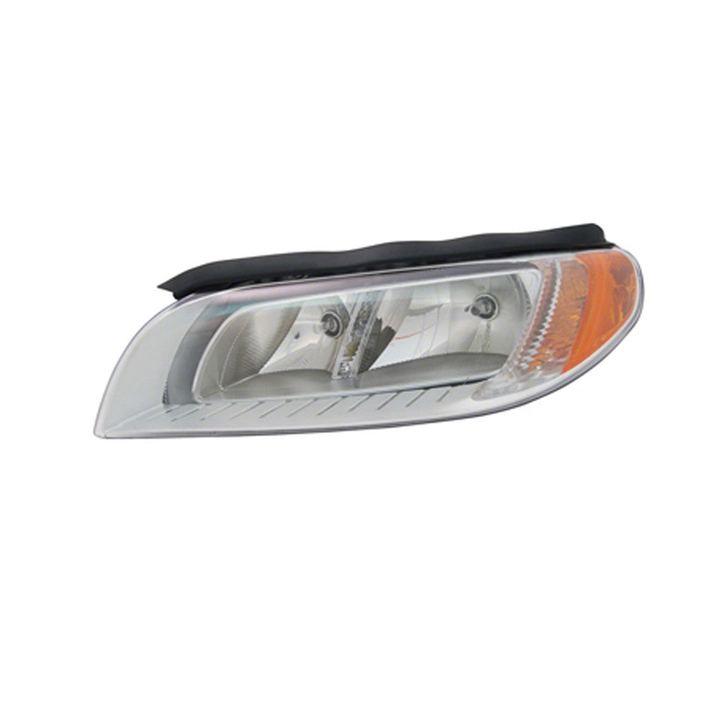 Front Left Driver Side Halogen Headlight Assembly 2008-2012 Volvo S80, V70, Xc70