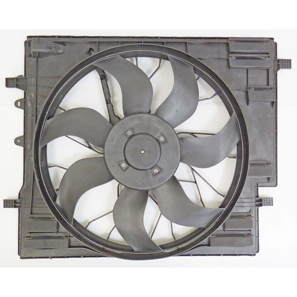 Radiator And Condenser Fan Assembly With One Big Fan 2017-2021 Volvo S90, Xc90