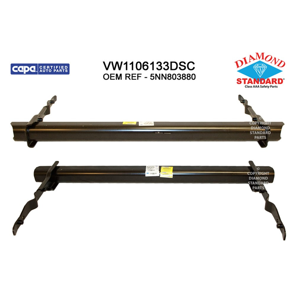 Rear Bumper Impact Bar 2018-2024 Volkswagen Tiguan