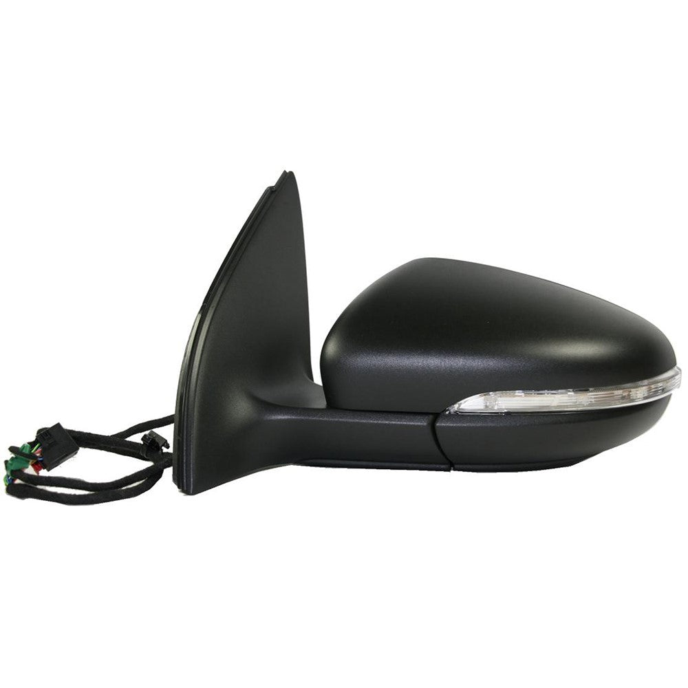 Left Driver Side Power Door Mirror 2010-2014 Volkswagen Golf, Gti
