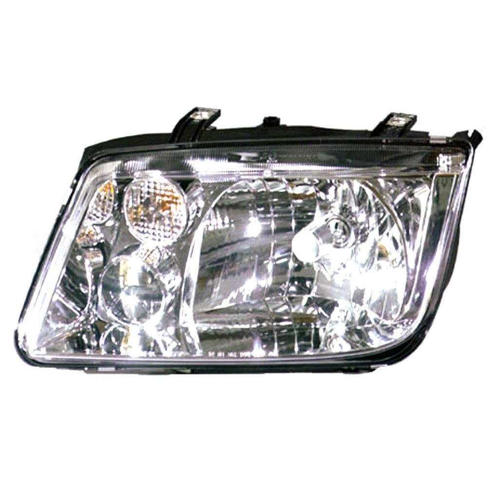 Front Left Driver Side Head Light Lens And Housing 1999-2002 Volkswagen Jetta