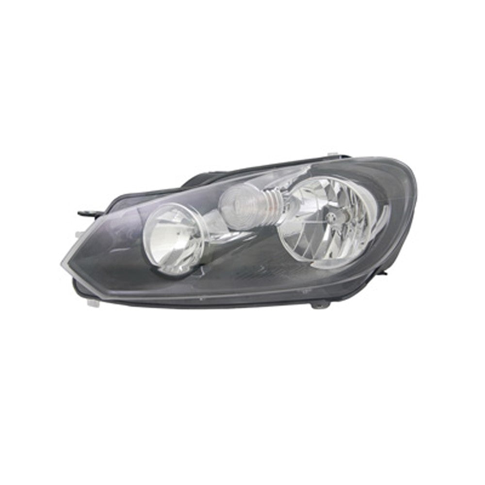 Front Left Driver Side Halogen Headlight Assembly 2010-2014 Volkswagen Jetta