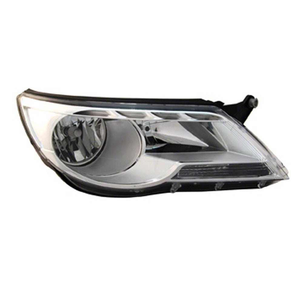 Front Right Passenger Side Halogen Headlight Assembly 2009-2011 Volkswagen Tiguan