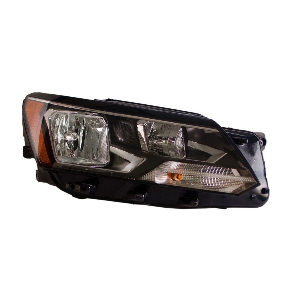 Front Right Passenger Side Halogen Headlight Assembly 2016-2019 Volkswagen Passat