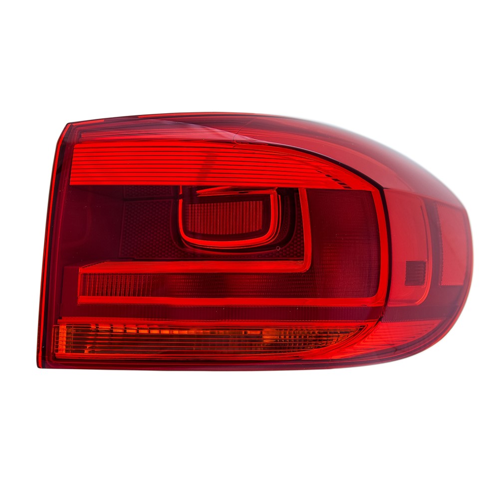 Rear Right Passenger Side Outer Tail Light Assembly 2012-2018 Volkswagen Tiguan, Tiguan Limited