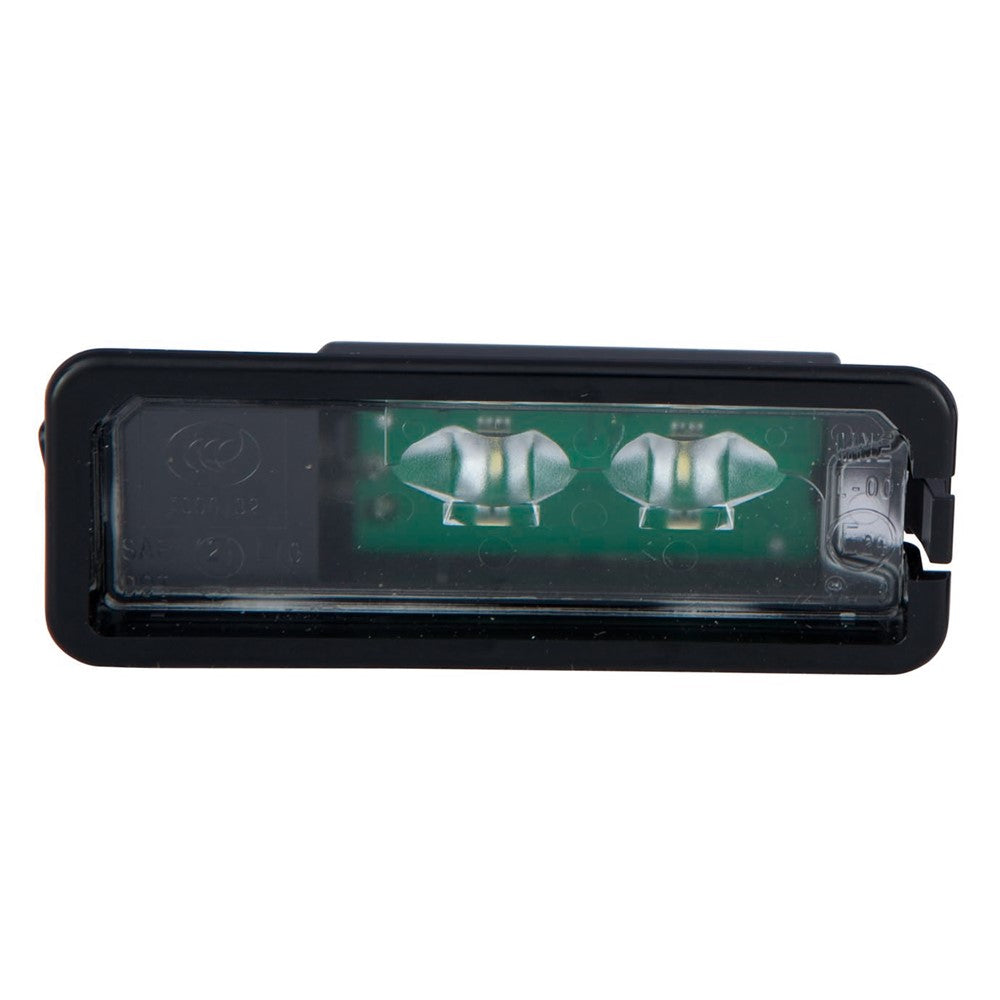 Right Driver Or Passenger Side Led License Lamp Assembly 2012-2020 Porsche 911, Boxster, Cayman, Panamera & Volkswagen Beetle, Cc, E-Golf, Golf