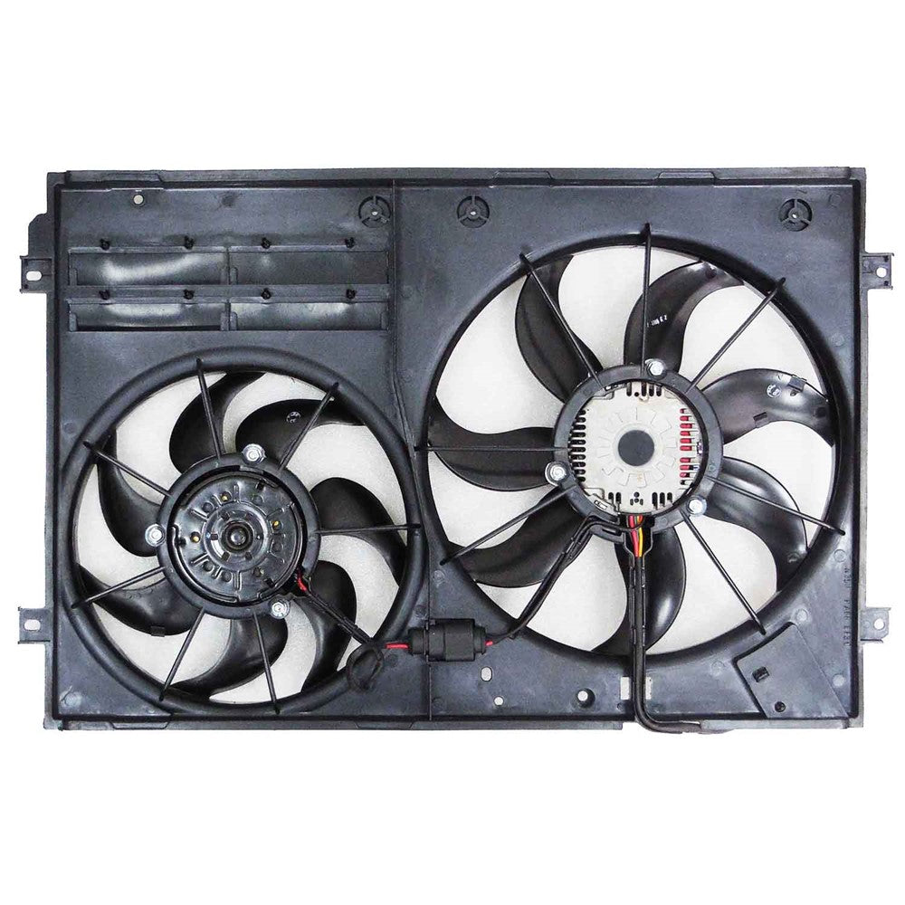 Radiator Condenser Fan Assembly 2011-2014 Volkswagen Jetta