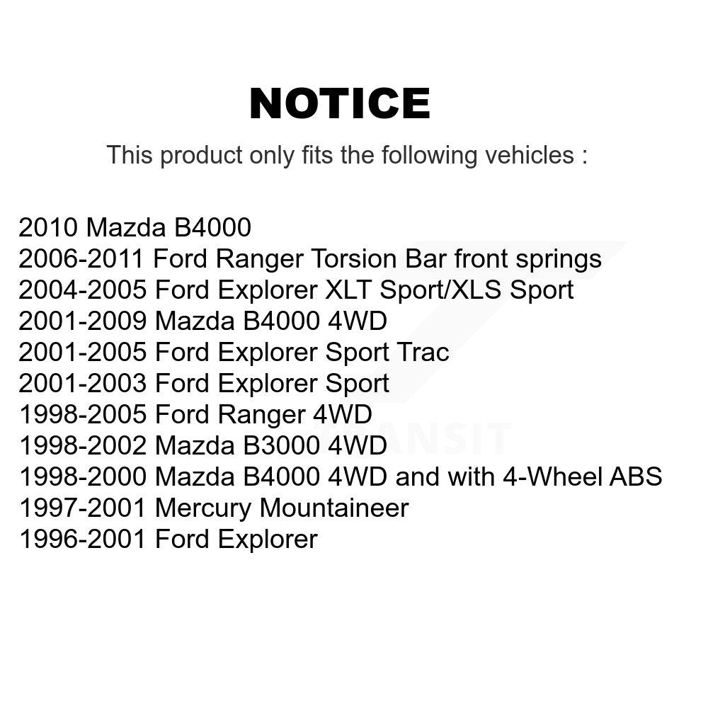 Brake Hydraulic Hose Front Right 12-H381157 For Ford Ranger Mazda B4000 Explorer
