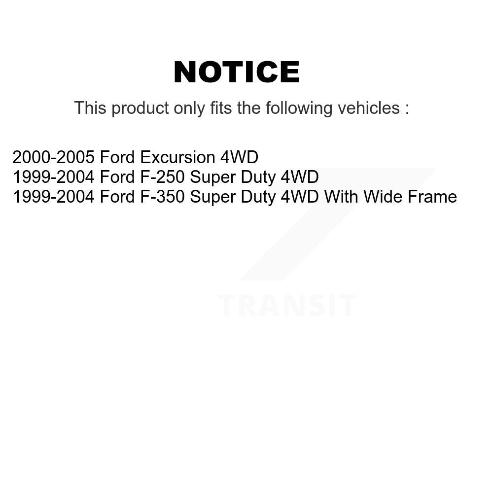 Brake Hydraulic Hose Rear Center 12-H381164 For Ford F-350 Super Duty F-250 4WD