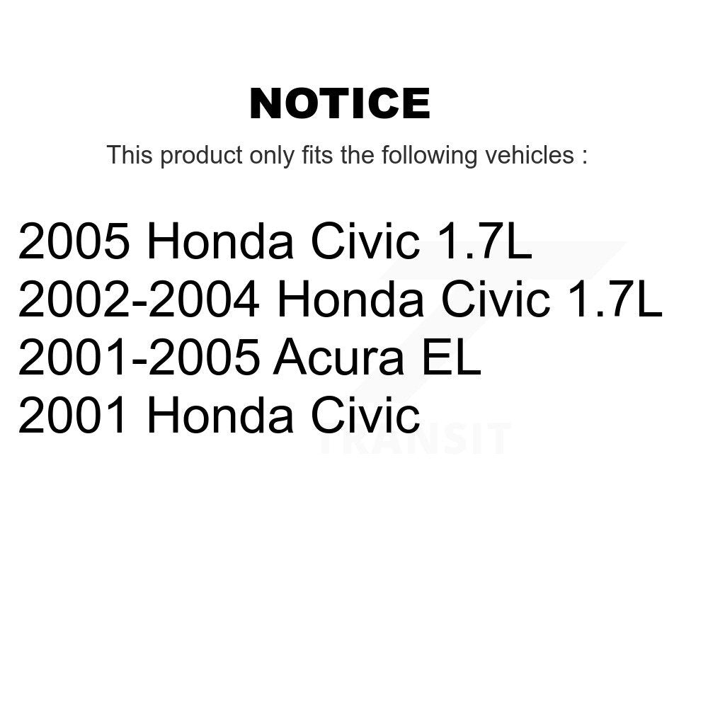 Brake Hydraulic Hose Front Right 12-H620012 For Honda Civic Acura EL
