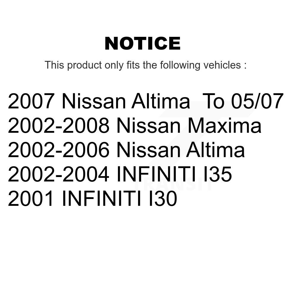 Brake Hydraulic Hose Front Left 12-H620126 For Nissan Altima Maxima INFINITI I35