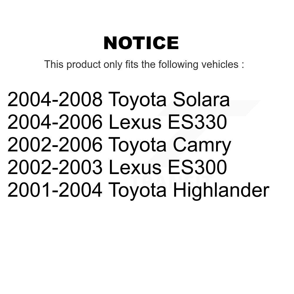 Brake Hydraulic Hose Front Right 12-H620223 For Toyota Camry Highlander Lexus