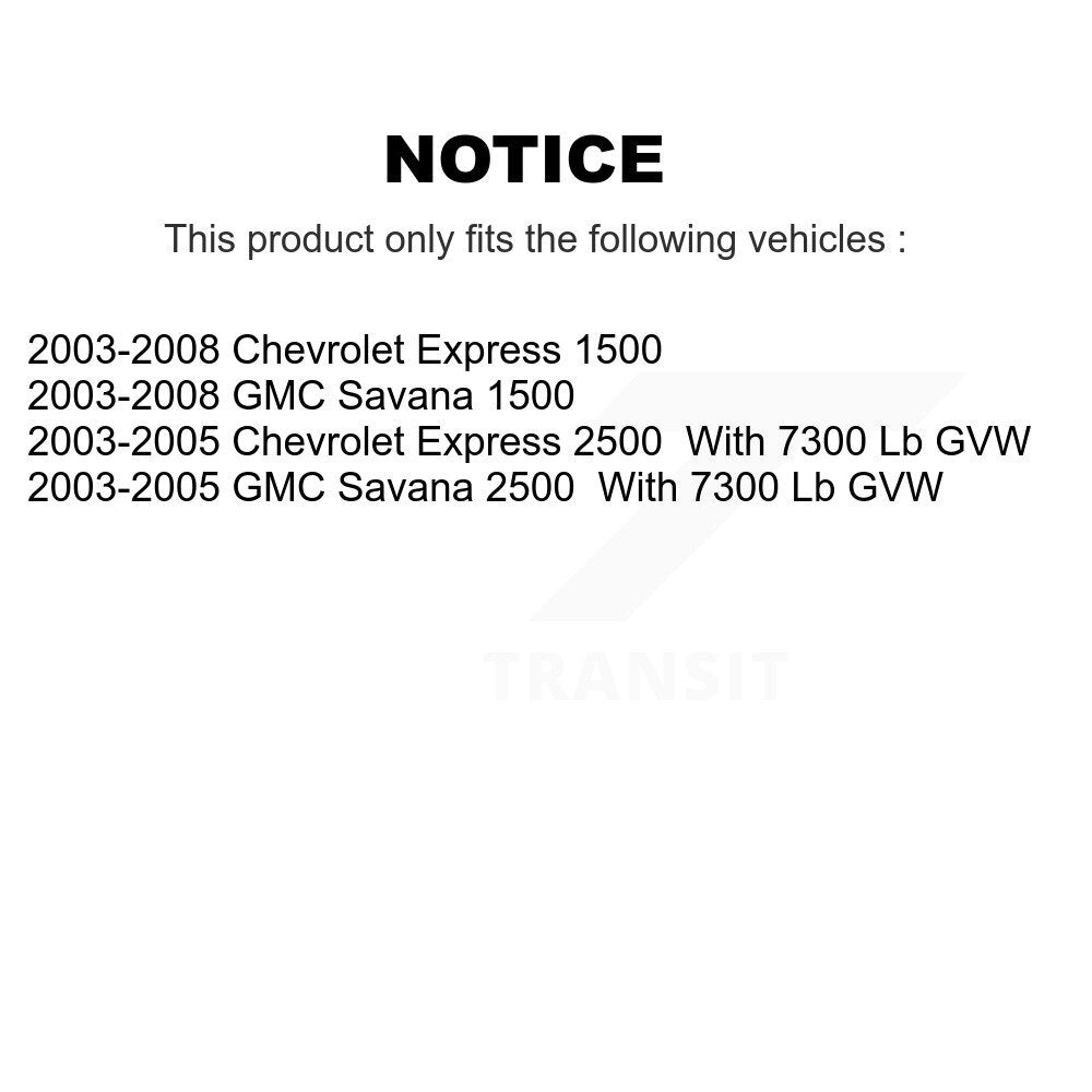 Brake Hydraulic Hose Front Left 12-H620463 For Chevrolet GMC Express 1500 Savana