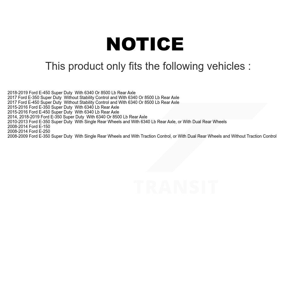 Brake Hydraulic Hose Rear Right 12-H620997 For Ford E-350 Super Duty E-250 E-150