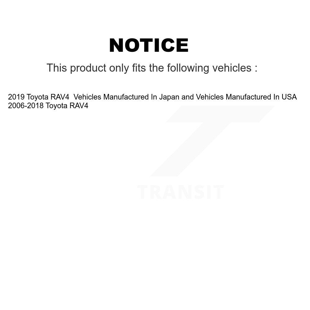 Brake Hydraulic Hose Front Left 12-H621065 For Toyota RAV4