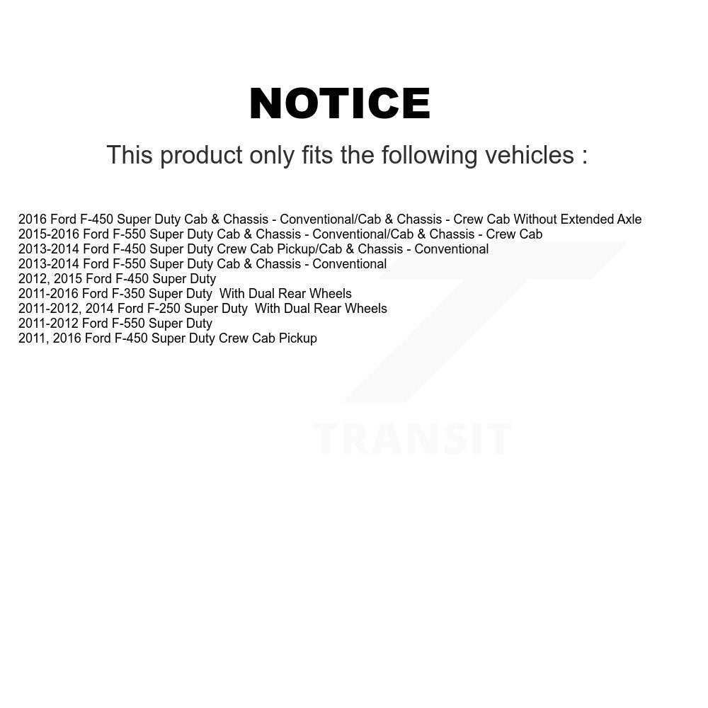 Brake Hydraulic Hose Rear Center 12-H621618 For Ford F-350 Super Duty F-250