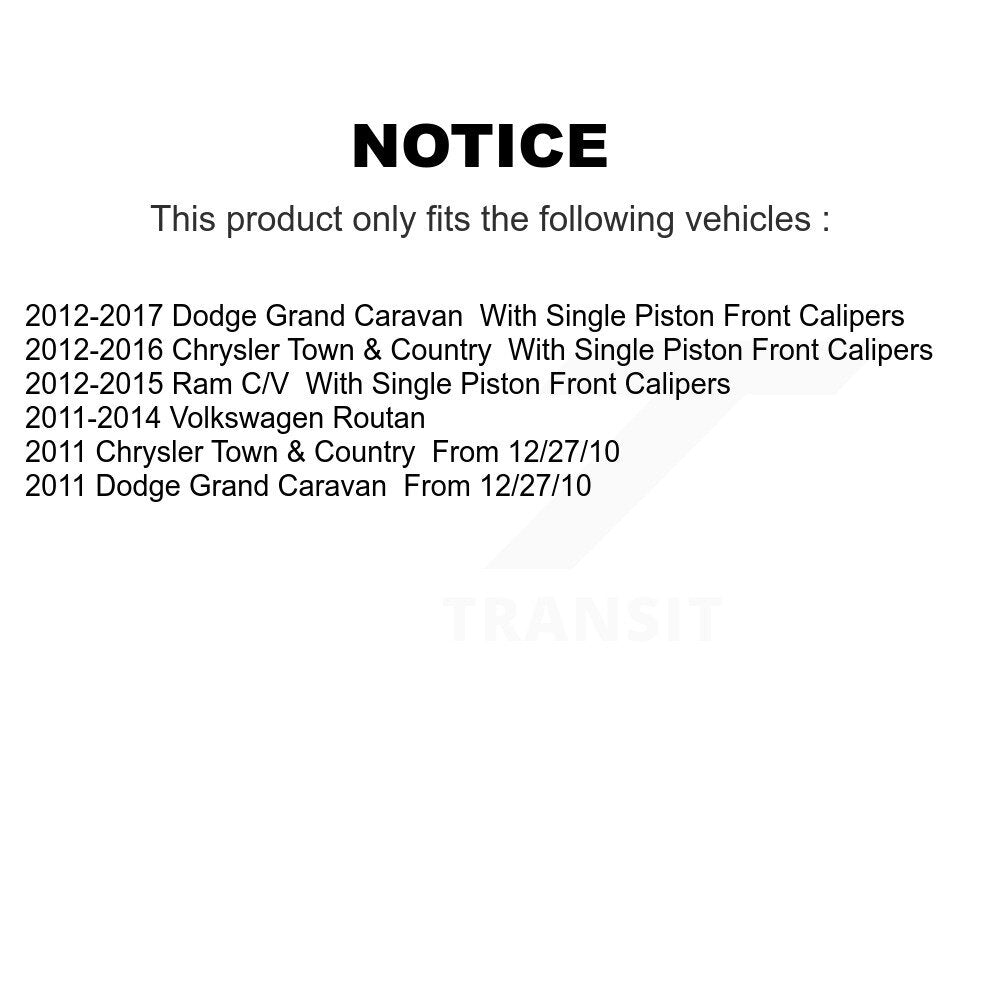 Brake Hydraulic Hose Rear Left 12-H621790 For Dodge Grand Caravan Chrysler Town