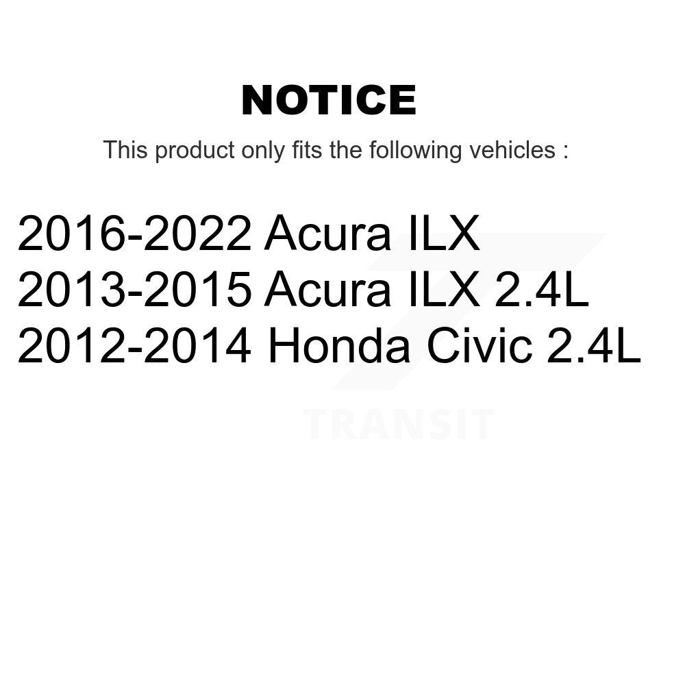 Brake Hydraulic Hose Front Left 12-H622057 For Honda Civic Acura ILX