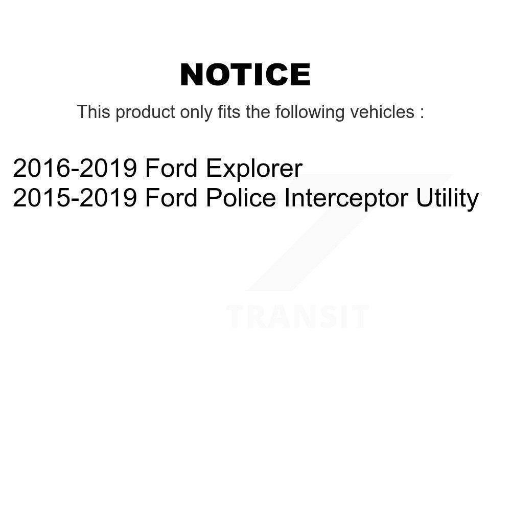 Brake Hydraulic Hose Front Left 12-H622515 For Ford Explorer Police Interceptor