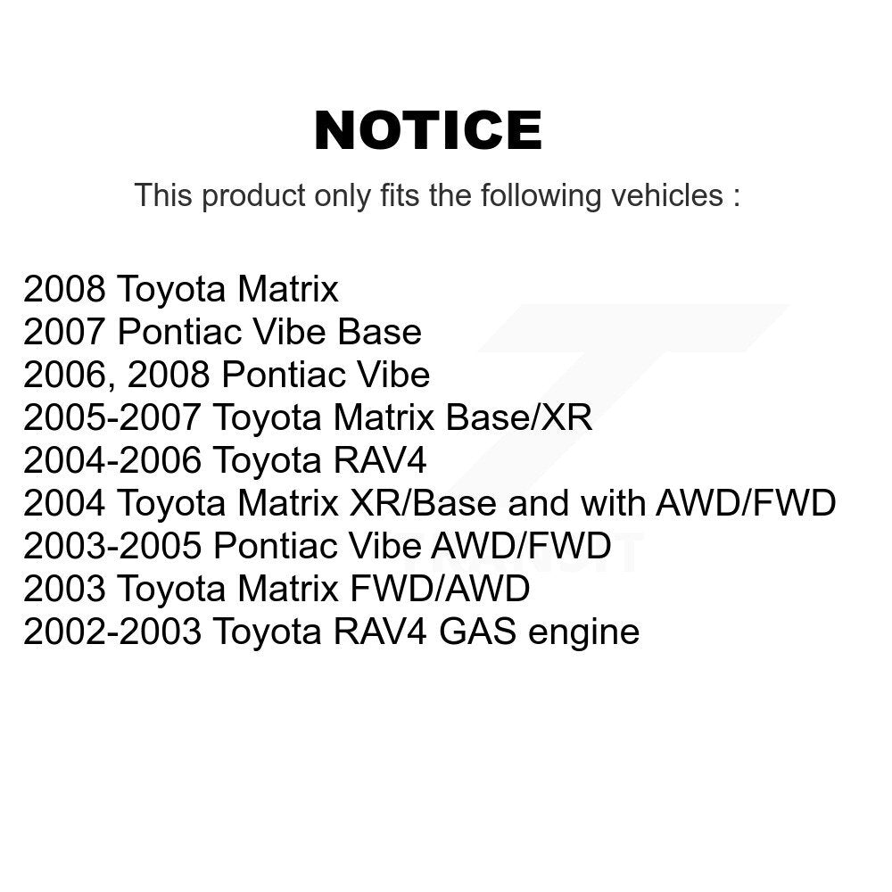 Drum Brake Wheel Cylinder Rear 14-WC370112 For Toyota Matrix Pontiac Vibe RAV4