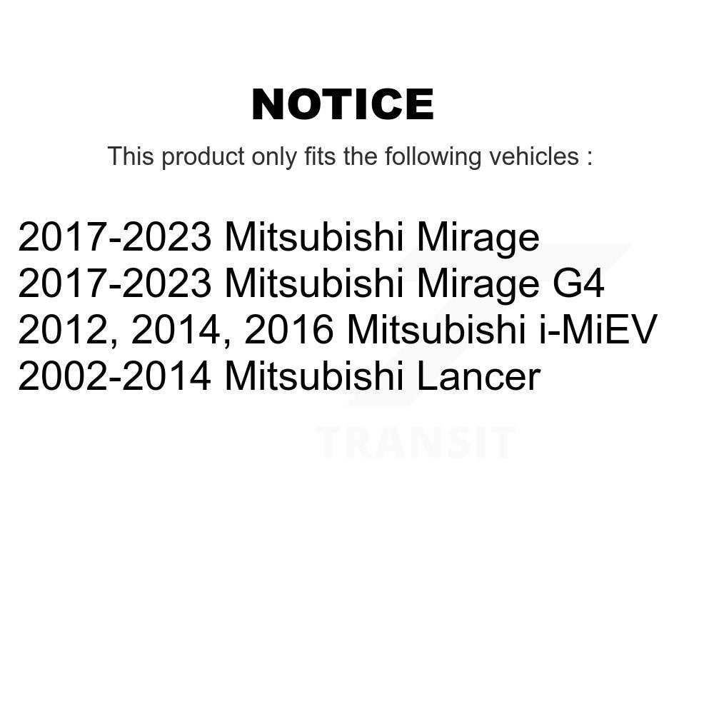 Drum Brake Wheel Cylinder Rear 14-WC370155 For Mitsubishi Lancer Mirage G4