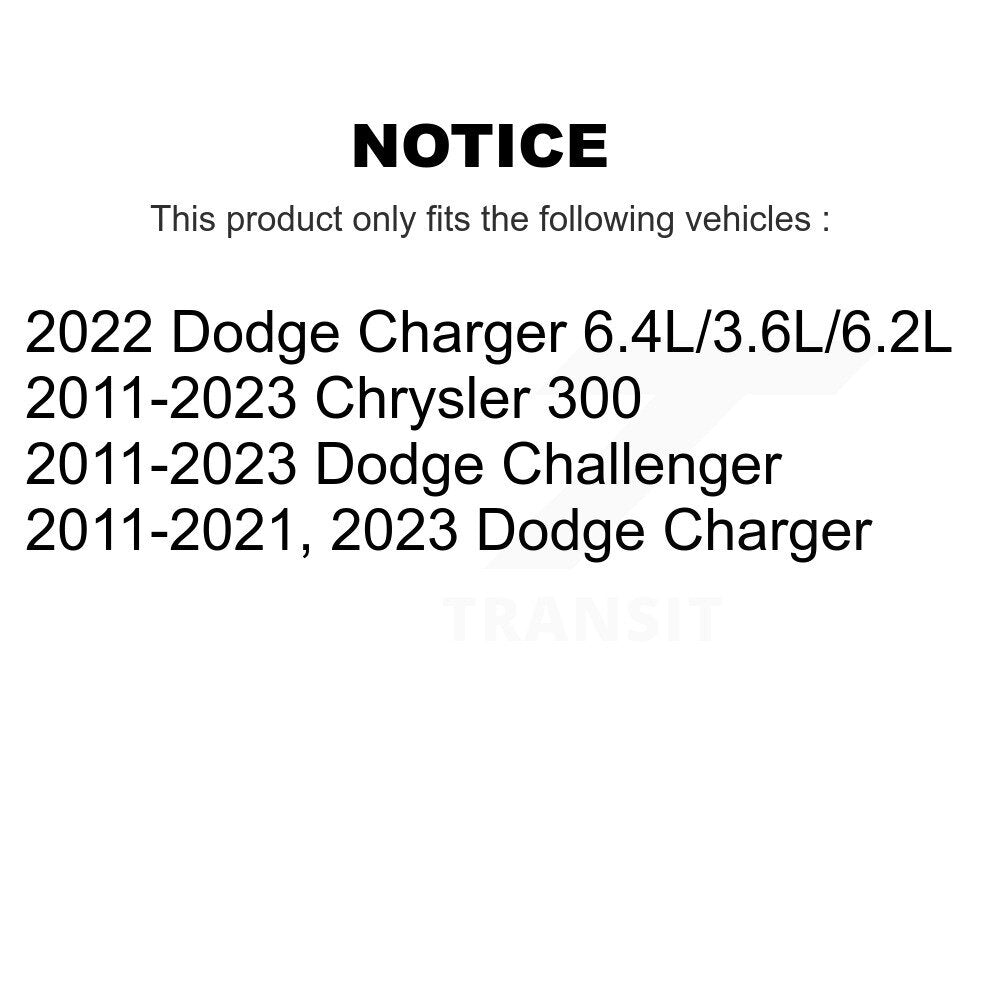 Cabin Air Filter 54-24048 For Dodge Charger Chrysler 300 Challenger