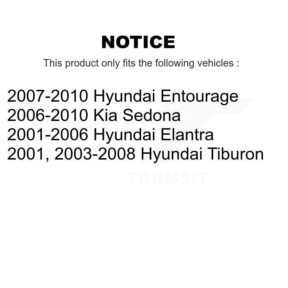Cabin Air Filter 54-24689 For Hyundai Elantra Kia Sedona Tiburon Entourage