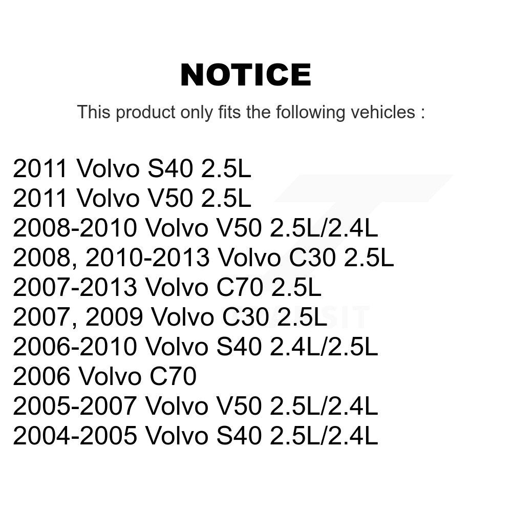 Cabin Air Filter 54-49354 For Volvo S40 C30 V50 C70