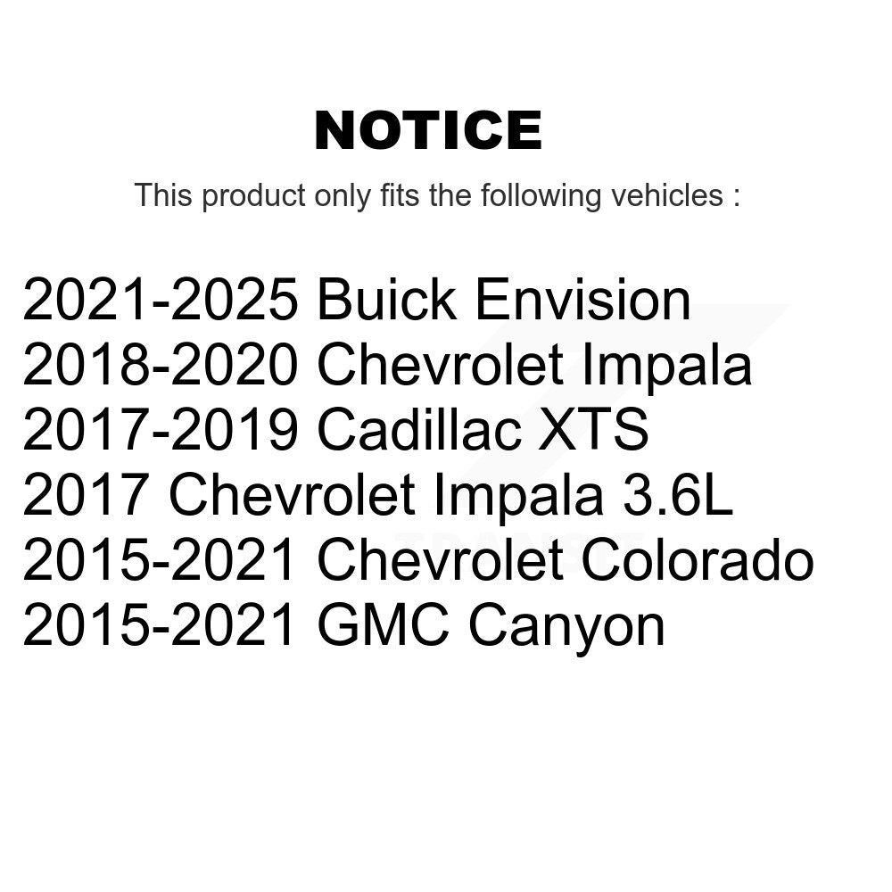 Cabin Air Filter 54-WP10192 For Chevrolet Colorado GMC Canyon Buick Envision XTS