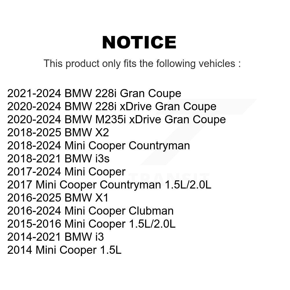Cabin Air Filter 54-WP2131 For Mini BMW Cooper X1 Countryman X2 Clubman i3 228i