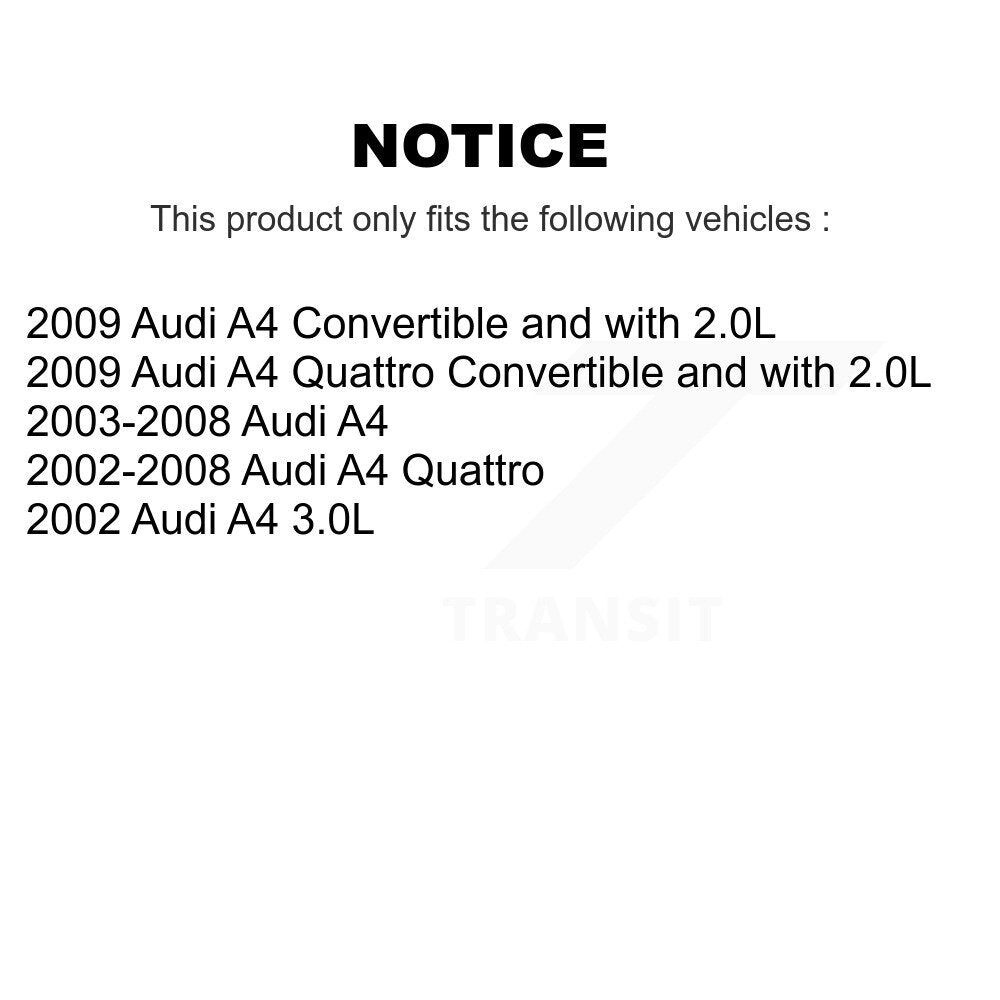 Air Filter 57-42972 For Audi A4 Quattro