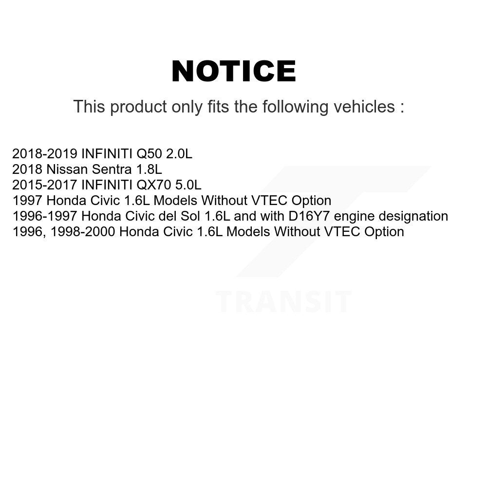 Air Filter 57-46358 For Honda Civic Nissan Sentra INFINITI Q50 QX70 del Sol