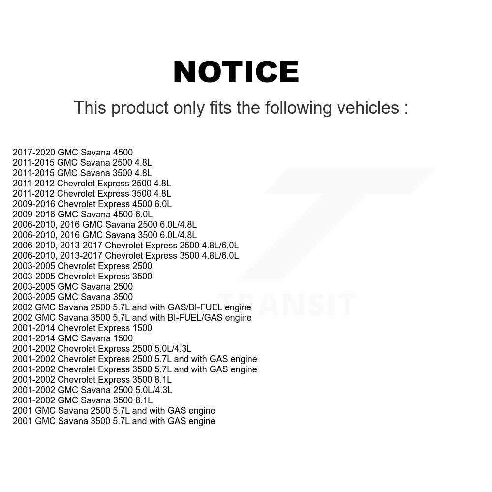 Air Filter 57-46573 For Chevrolet GMC Express 2500 3500 Savana 1500 4500