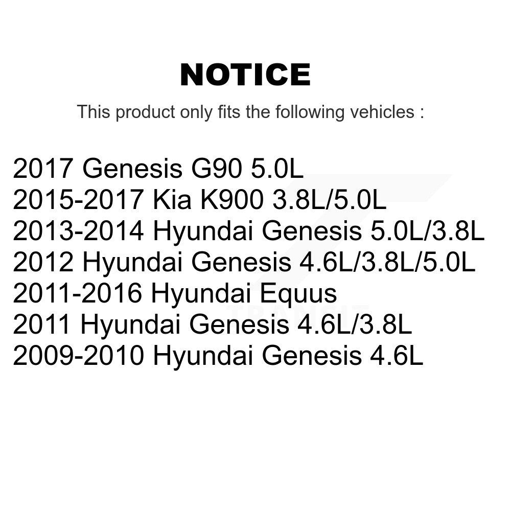 Air Filter 57-49004 For Hyundai Genesis Equus G90 Kia K900