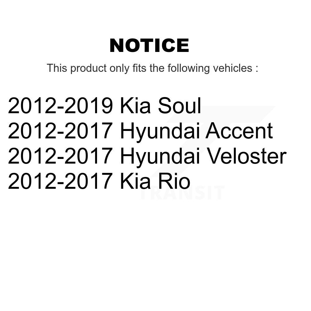 Air Filter 57-49022 For Hyundai Kia Accent Soul Rio Veloster