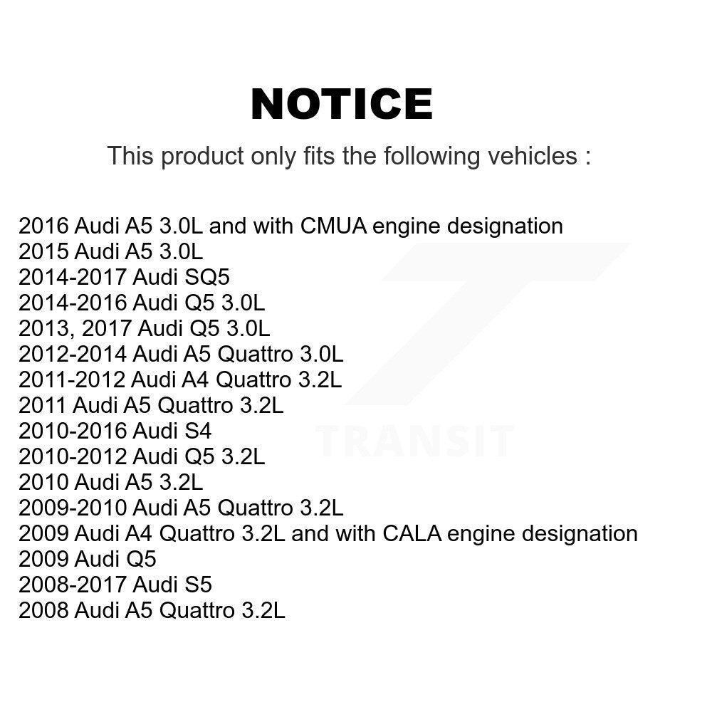 Air Filter 57-49143 For Audi Q5 A4 Quattro S4 A5 S5 SQ5