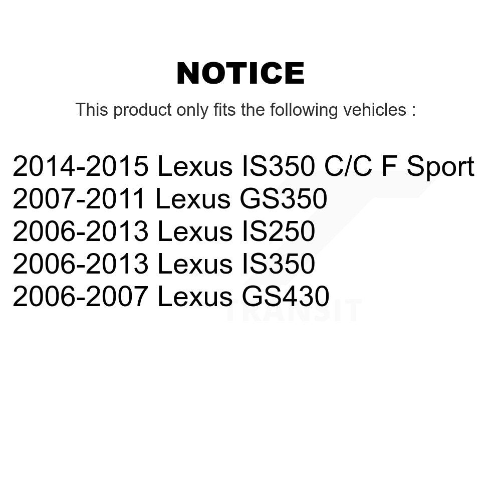 Air Filter 57-49146 For Lexus IS250 IS350 GS350 GS430