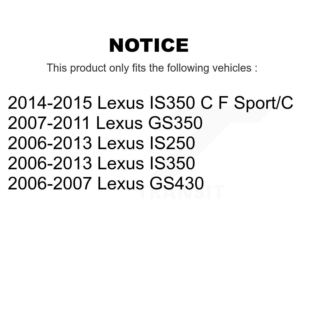 Air Filter 57-49146 For Lexus IS250 IS350 GS350 GS430