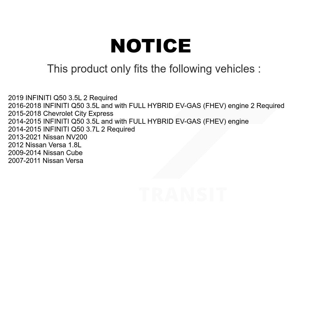 Air Filter 57-49225 For Nissan Versa INFINITI Q50 NV200 Cube Chevrolet City