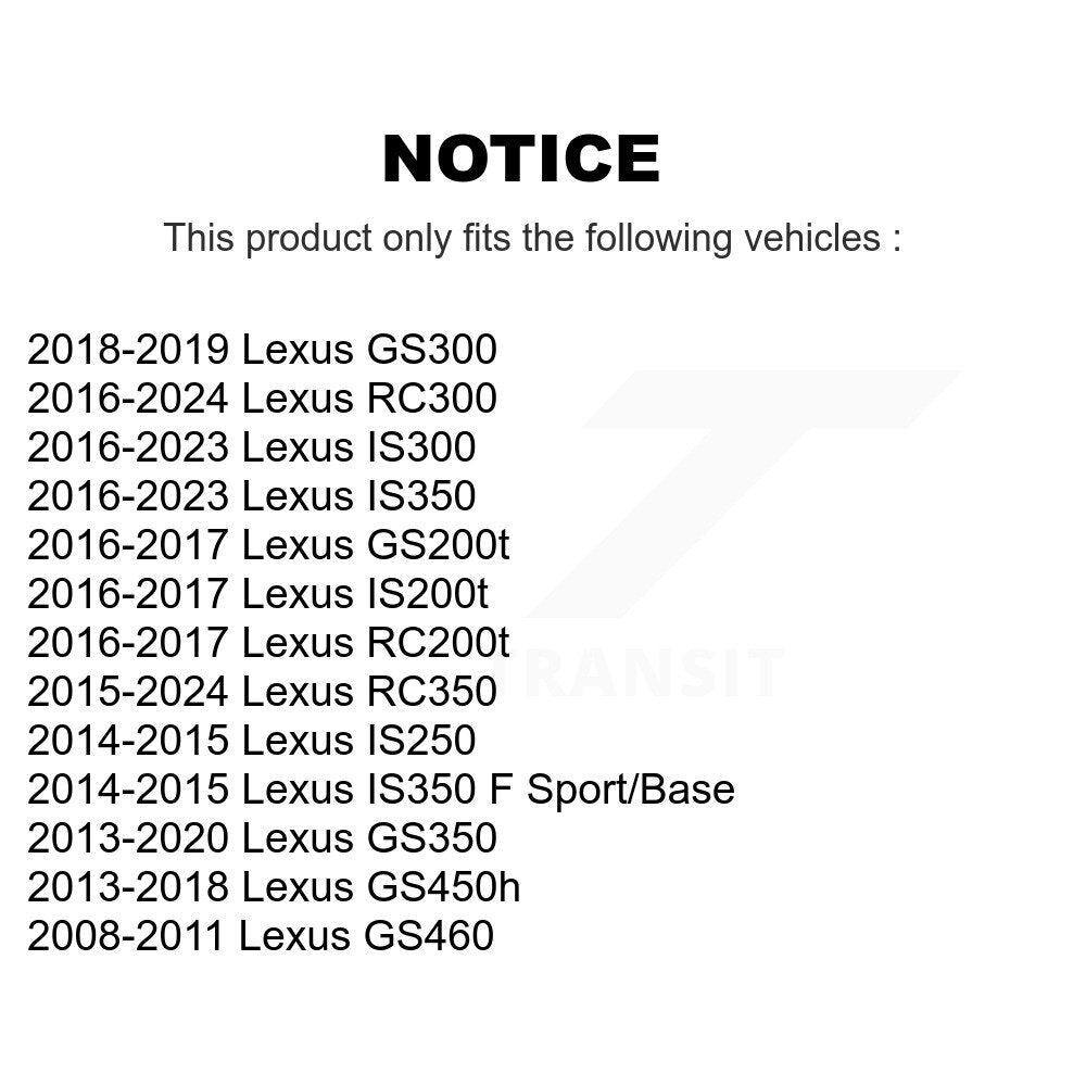Air Filter 57-49240 For Lexus IS300 IS350 IS250 GS350 RC350 RC300 IS200t GS450h