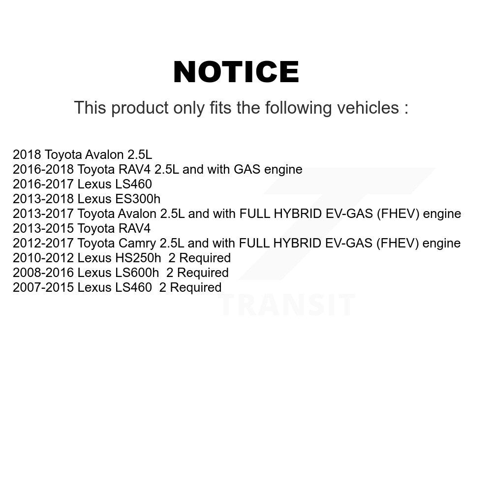 Air Filter 57-49310 For Toyota RAV4 Camry Lexus Avalon ES300h LS460 HS250h