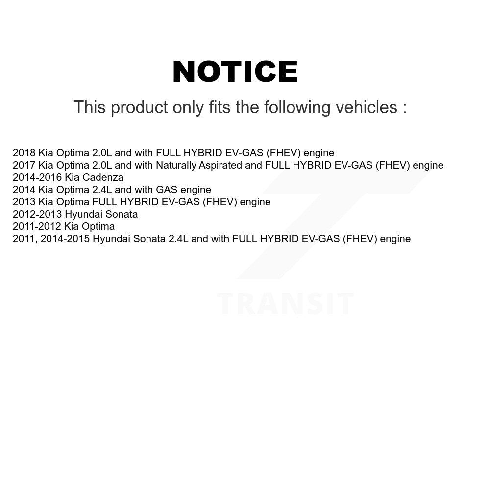 Air Filter 57-49450 For Hyundai Sonata Kia Optima Cadenza