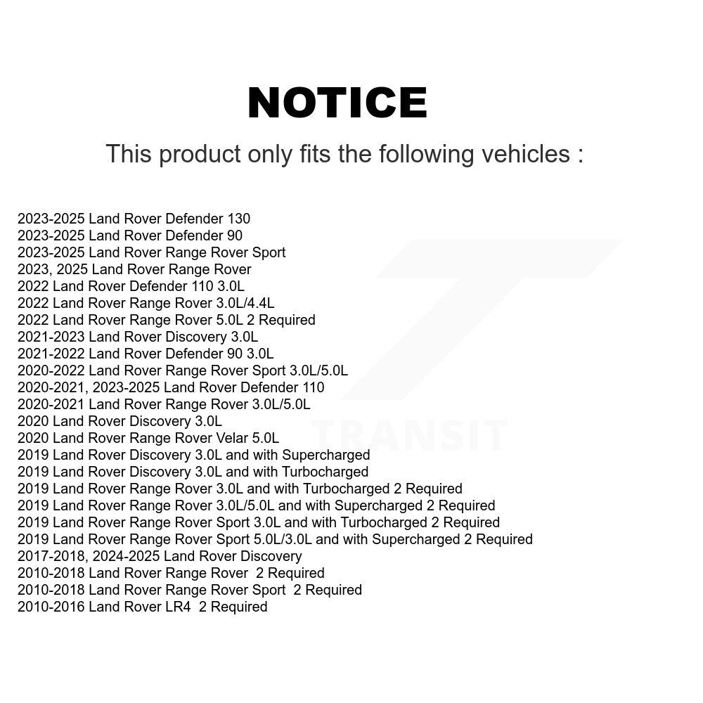 Air Filter 57-49593 For Land Rover Range Sport Defender 110 LR4 Discovery Velar