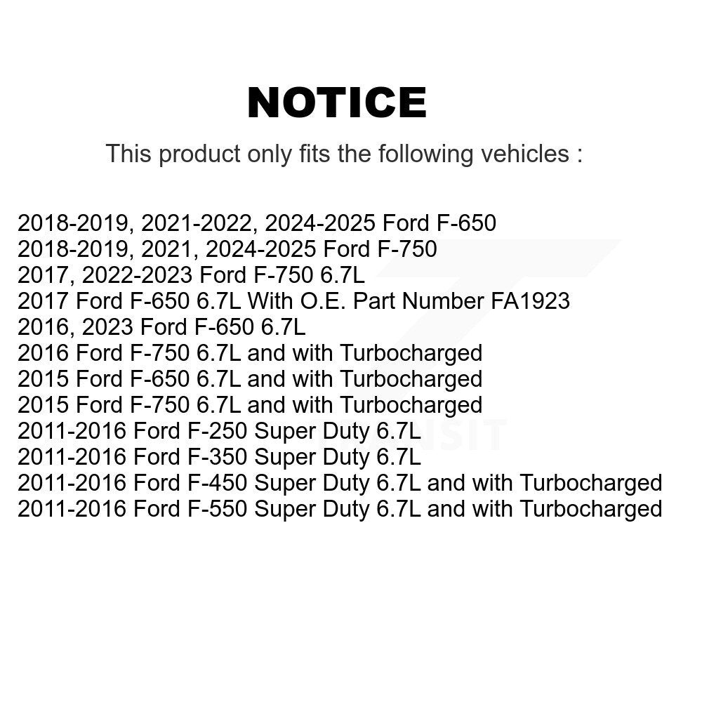 Air Filter 57-49902 For Ford F-350 Super Duty F-250 F-450 F-550 F-650 F-750
