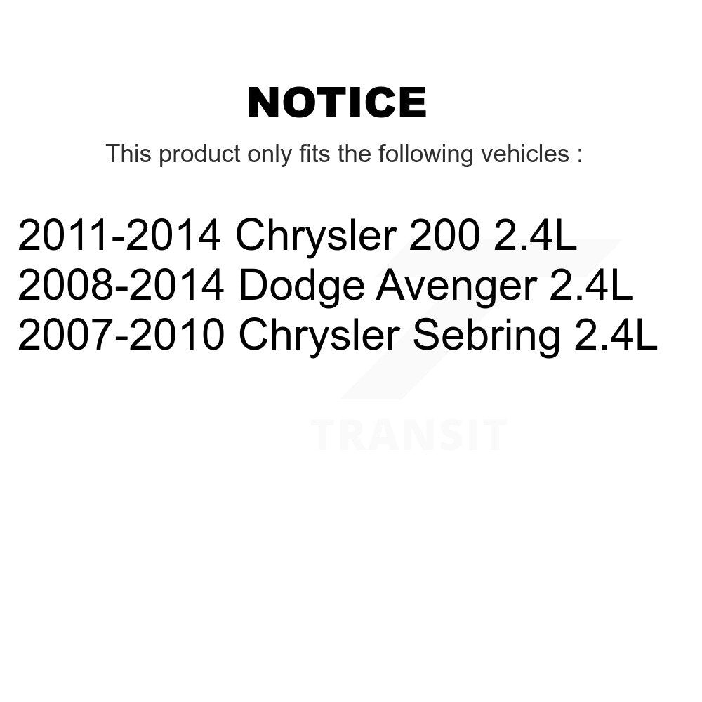 Air Filter 57-49926 For Chrysler 200 Dodge Avenger Sebring 2.4L